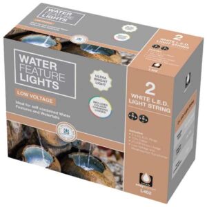 La Hacienda 2 String White LED Lighting Kit