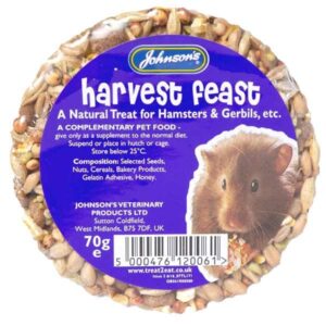 Johnson's Harvest Feast for Hamsters & Gerbils 70g