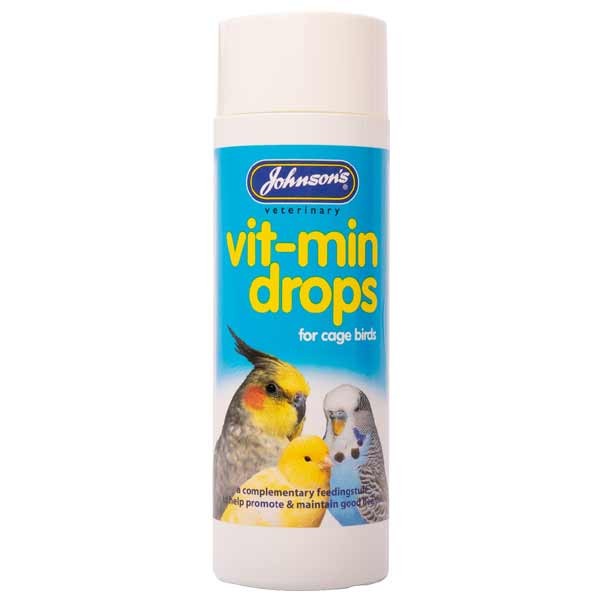 Johnson's Vit-Min Drops for Cage Birds 100ml 1 Johnson's Vit-Min Drops for Cage Birds 100ml