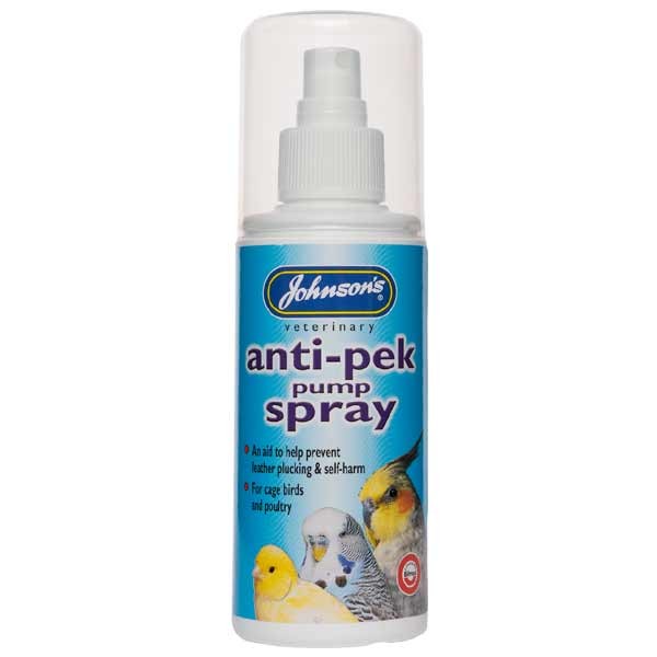 Johnson's Anti-Peck Pump Spray for Birds 100ml 1 Johnson's Anti-Peck Pump Spray for Birds 100ml