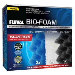 Fluval 107 Bio-Foam Value Pack