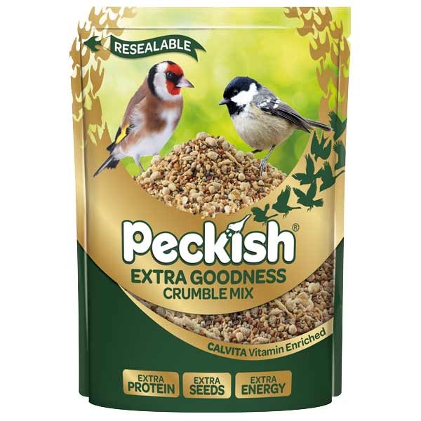 Peckish Extra Goodness Crumble Food 1kg 1 Peckish Extra Goodness Crumble Food 1kg