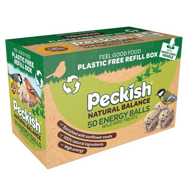 Peckish Natural Balance Energy Balls 50 Refill Box 1 Peckish Natural Balance Energy Balls 50 Refill Box