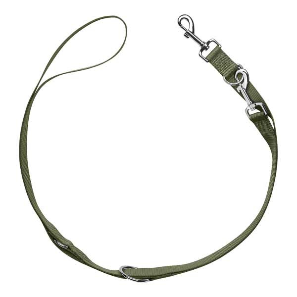 Hunter London Adjustable Leash 25/200 Olive Green 1 Hunter London Adjustable Leash 25/200 Olive Green