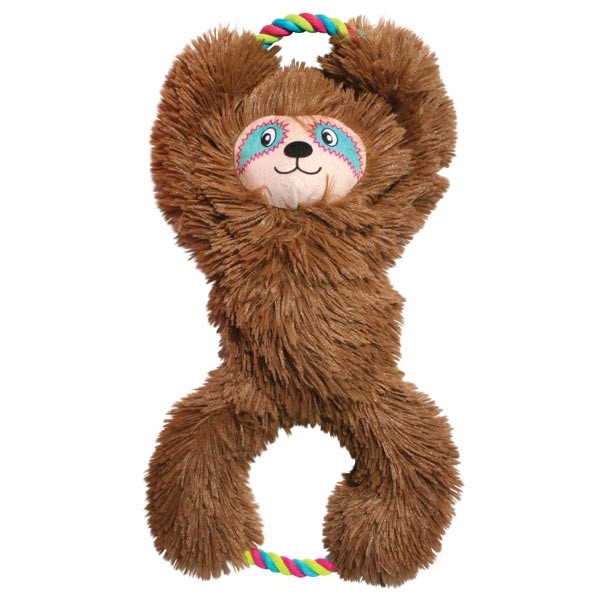 KONG Tuggz Sloth Extra Large Dog Toy 3 KONG Tuggz Sloth Extra Large Dog Toy - Image 3