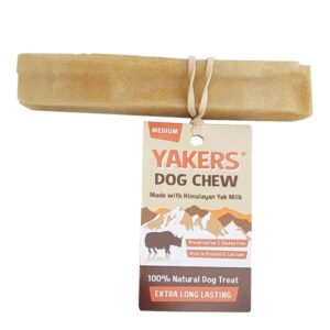 Yakers Yak Milk Chew Original Medium Single Dog Treat