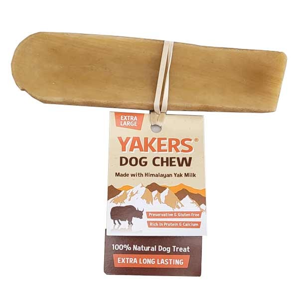 Yakers Yak Milk Chew Original Extra Large Single Dog Treat