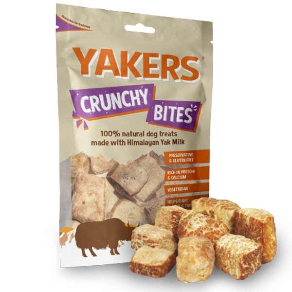 Yakers Crunchy Bites Yak Milk Dog Treat 70g Dog Treat 1 Yakers Crunchy Bites Yak Milk Dog Treat 70g Dog Treat