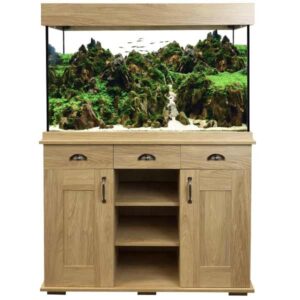Fluval Shaker 252 Litres Hampshire Oak Aquarium & Cabinet