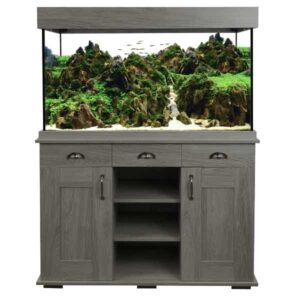 Fluval Shaker 252 Litres Slate Grey Aquarium & Cabinet
