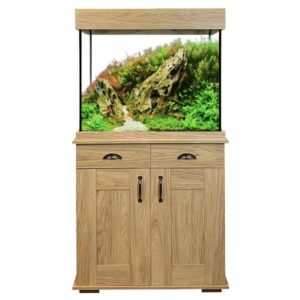 Fluval Shaker 168 Litres Hampshire Oak Aquarium & Cabinet