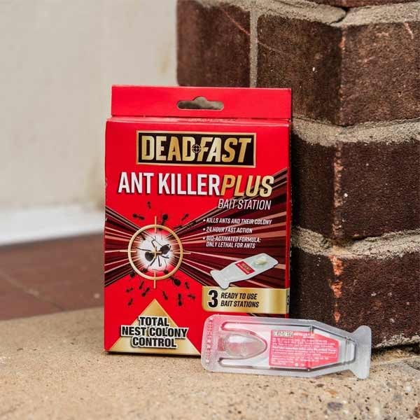 Deadfast Ant Killer Plus Bait Station 3x4g 2 Deadfast Ant Killer Plus Bait Station 3x4g - Image 2
