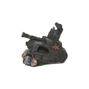 Hugo Kamishi Tank Wreck 15x11x14cm