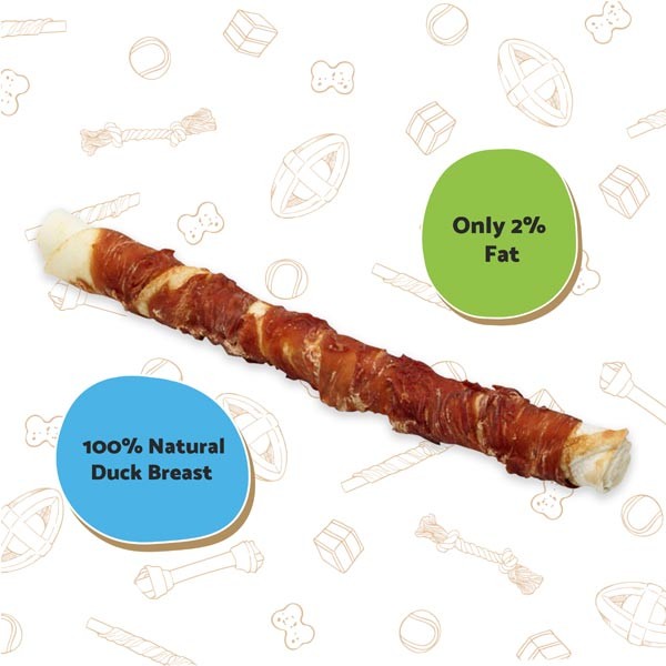 Good Boy Mega Chewy Duck Twist Single Dog Treat 70g Dog Treat 2 Good Boy Mega Chewy Duck Twist Single Dog Treat 70g Dog Treat - Image 2