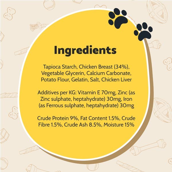 Good Boy Chewy Bones Wrapped with Chicken Small 7 Dog Treat 4 Good Boy Chewy Bones Wrapped with Chicken Small 7 Dog Treat - Image 4