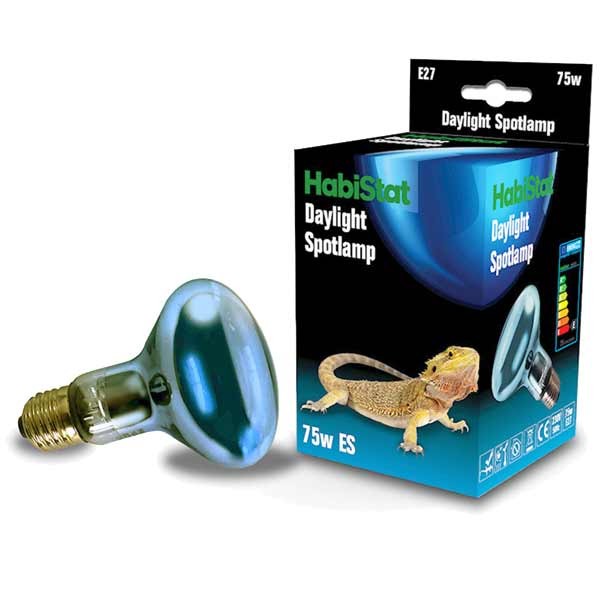 HabiStat Daylight Spotlamp Screw 75 Watt 1 HabiStat Daylight Spotlamp Screw 75 Watt