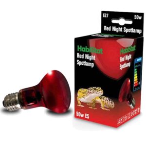 HabiStat Red Night Spotlamp Screw 50 Watt