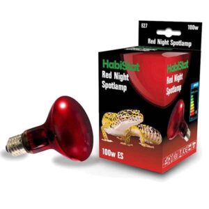 HabiStat Red Night Spotlamp Screw 100 Watt