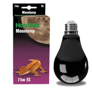 HabiStat Black Moonlight Spotlamp Screw 75 Watt