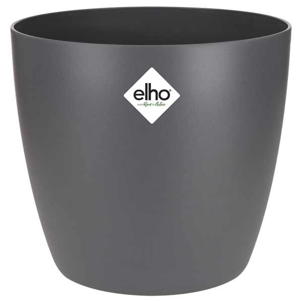 Elho Brussels Round Anthracite Mini 7cm Flower Pot 1 Elho Brussels Round Anthracite Mini 7cm Flower Pot
