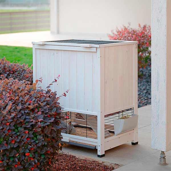 Ferplast Cottage Mini Indoor Rabbit Hutch 4 Ferplast Cottage Mini Indoor Rabbit Hutch - Image 4
