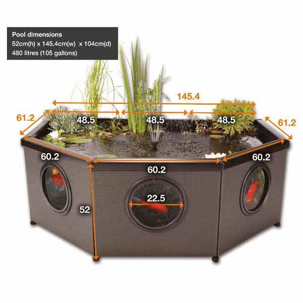 Blagdon Affinity Grand Half-Moon Pool Kit 3 Blagdon Affinity Grand Half-Moon Pool Kit - Image 3