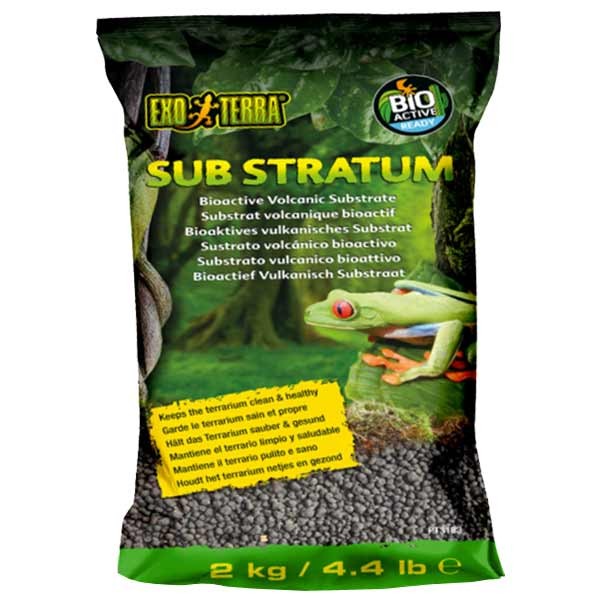 Exo Terra Sub Stratum Bioactive Volcanic Substrate 2kg (4.4lbs) 1 Exo Terra Sub Stratum Bioactive Volcanic Substrate 2kg (4.4lbs)
