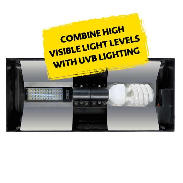 Exo Terra Forest Canopy Tropical Plant Growth LED Light 8w 2 Exo Terra Forest Canopy Tropical Plant Growth LED Light 8w - Image 2