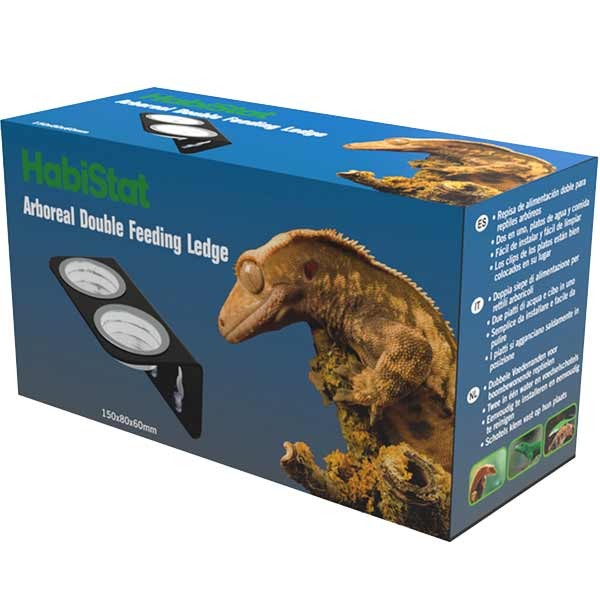 Habistat Arboreal Double Feeding Ledge 5 Habistat Arboreal Double Feeding Ledge - Image 5