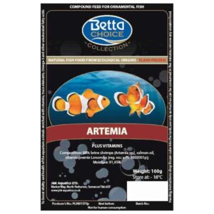 Betta Choice Artemia Blister Pack