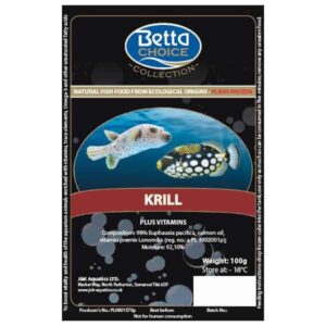 Betta Choice Krill Blister Pack