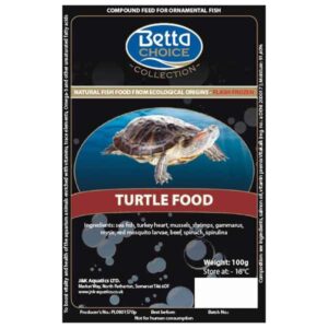 Betta Choice Turtle Food Blister Pack