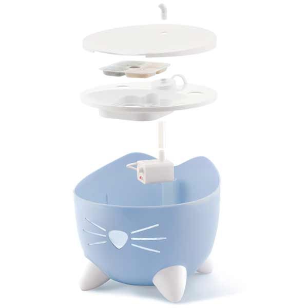 Catit Pixi Fountain Light Blue 3 Catit Pixi Fountain Light Blue - Image 3