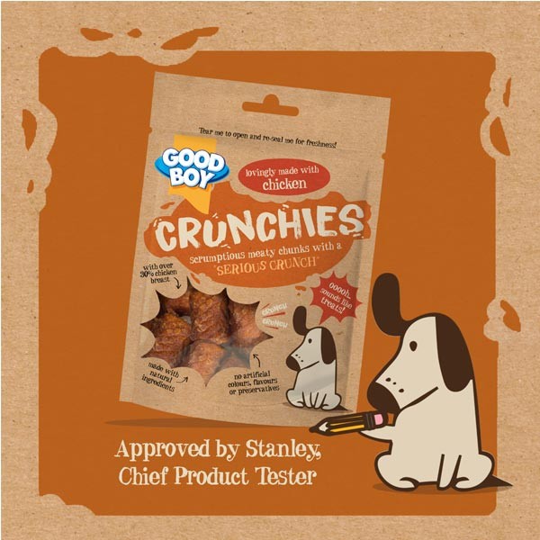 Good Boy Crunchies Chicken 60g Dog Treat 5 Good Boy Crunchies Chicken 60g Dog Treat - Image 5