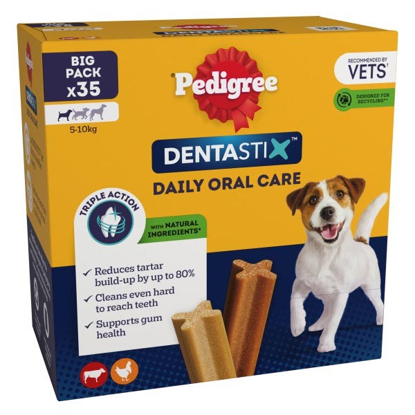 Pedigree Dentastix Daily Adult Small 35 Pack Dog Treat 1 Pedigree Dentastix Daily Adult Small 35 Pack Dog Treat