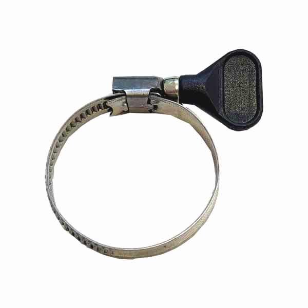 Kockney Koi Tubing clips 1 1/2 Black S/Steel 1 Kockney Koi Tubing clips 1 1/2 Black S/Steel