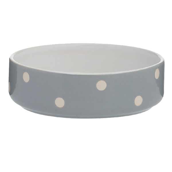 Mason Cash Polka Dot Grey Bowl 13cm 1 Mason Cash Polka Dot Grey Bowl 13cm