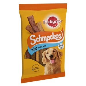 Pedigree Schmackos Fish Mix 20 Pack Dog Treat