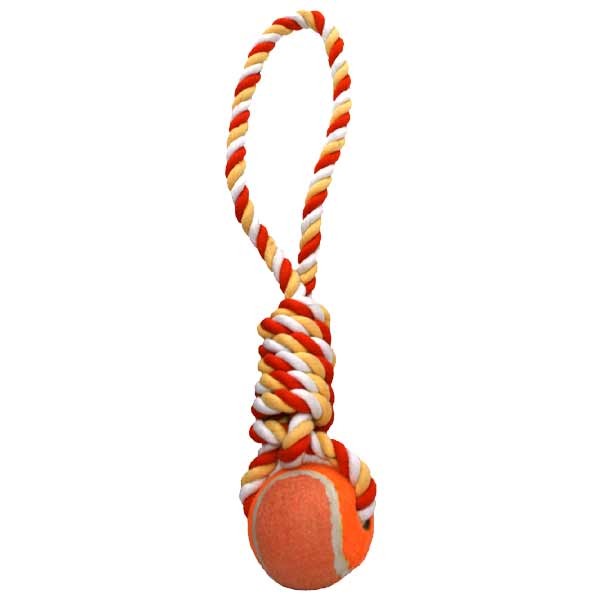 Dog Life Super Tennis Giant Rope 54cm 1 Dog Life Super Tennis Giant Rope 54cm