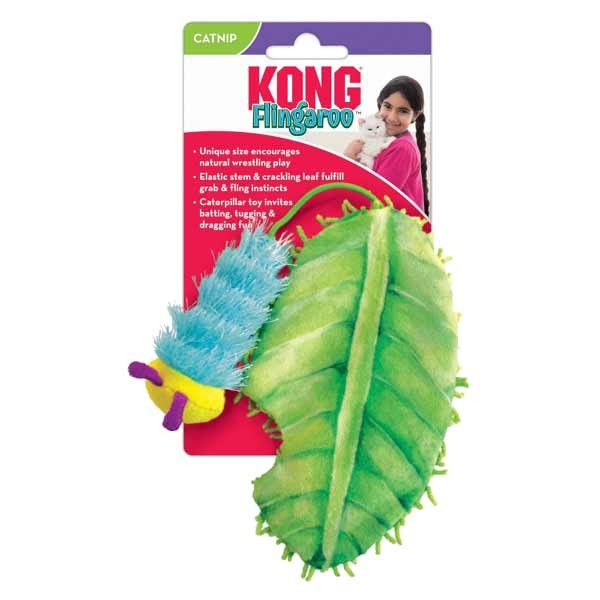 KONG Flingaroo Caterpillar Cat Toy 1 KONG Flingaroo Caterpillar Cat Toy
