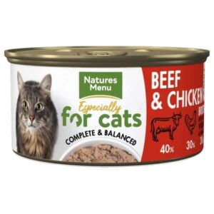 Natures Menu Beef & Chicken Adult 1x85g Wet Cat Food