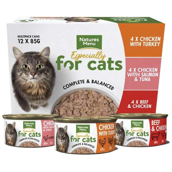 Natures Menu Multipack Adult 12x85g Wet Cat Food 2 Natures Menu Multipack Adult 12x85g Wet Cat Food - Image 2