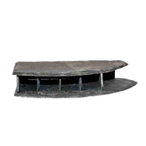 Ceramic Nature Slate Hotel Angle Left Single