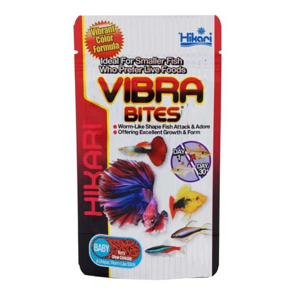 Hikari Vibra Bites Baby Slow Sinking Pellets 5g 1 Hikari Vibra Bites Baby Slow Sinking Pellets 5g