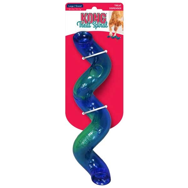 KONG Treat Spiral Stick Large Dog Toy 1 KONG Treat Spiral Stick Large Dog Toy