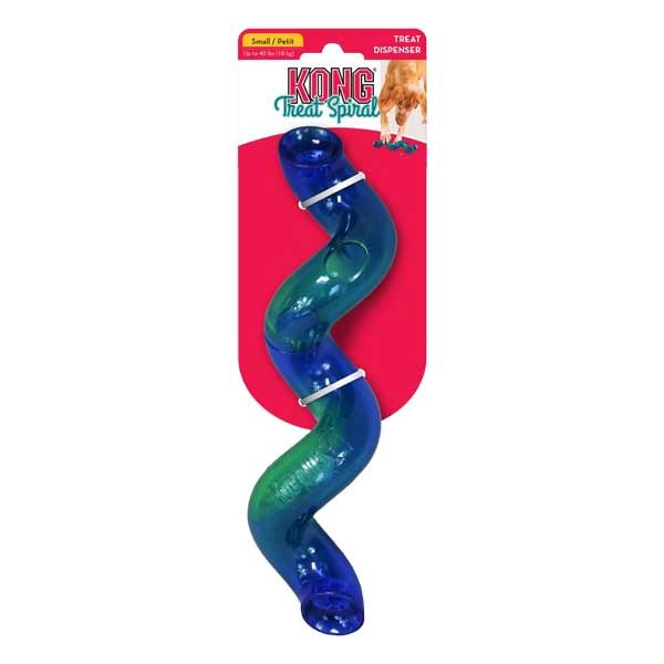 KONG Treat Spiral Stick Small Dog Toy 1 KONG Treat Spiral Stick Small Dog Toy