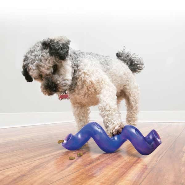 KONG Treat Spiral Stick Small Dog Toy 2 KONG Treat Spiral Stick Small Dog Toy - Image 2