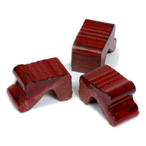 Glazed Raspberry Pot Feet Small 3 Pack