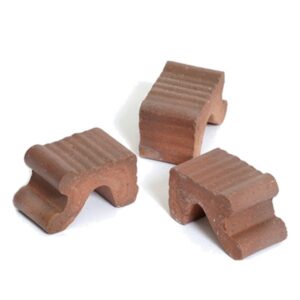 Brown Terracotta Pot Feet Large 3 Pack