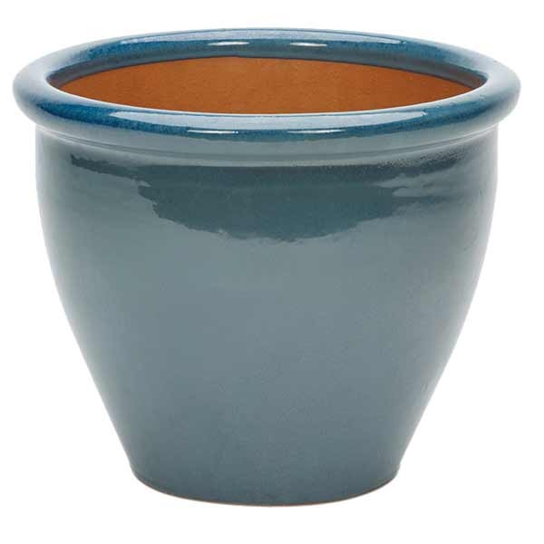 Glazed Malay Planter Assorted Colours 29cm 4 Glazed Malay Planter Assorted Colours 29cm - Image 4